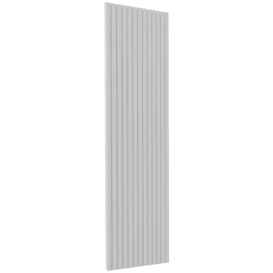 Čelo skrinky Luxeo F14-D20C ryfla white
