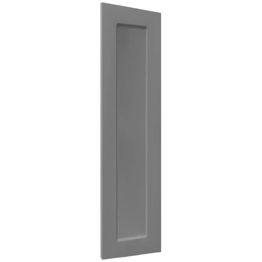 Čelo skrinky Luxeo F15-D20C rám dark grey