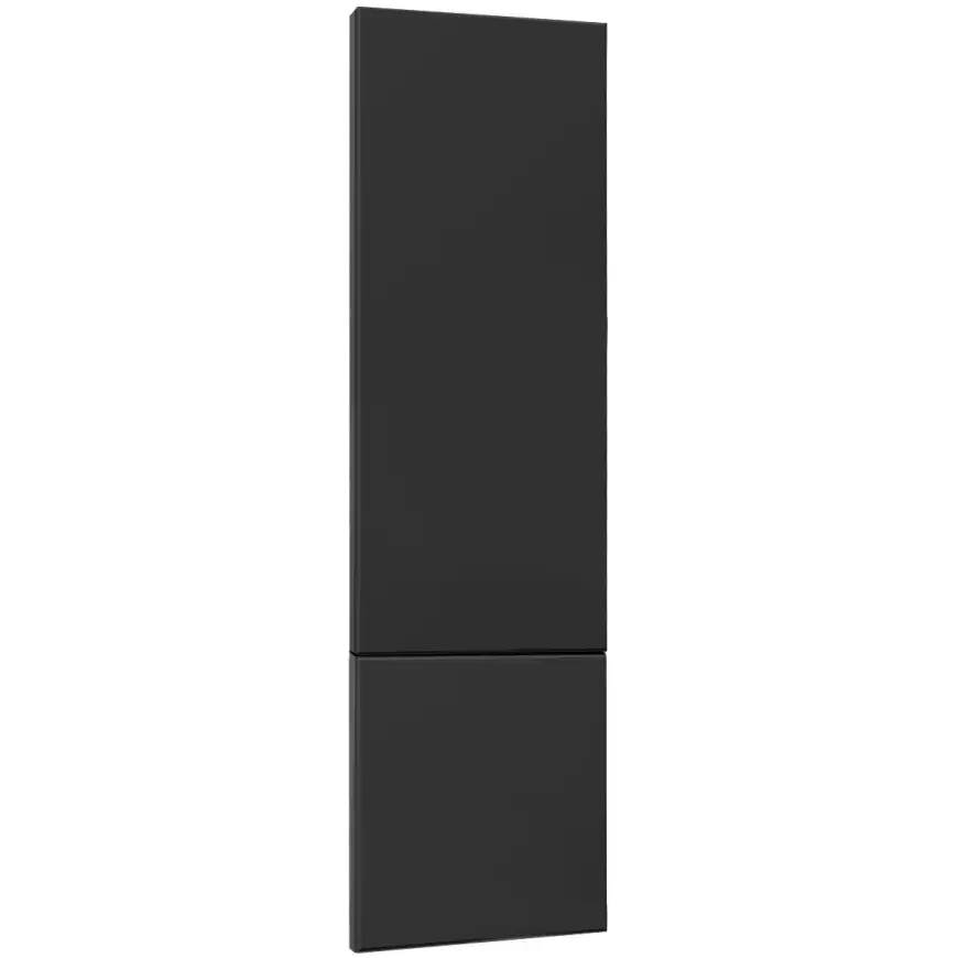 Čelo skrinky Luxeo F16-D40SPWN tenký rám black