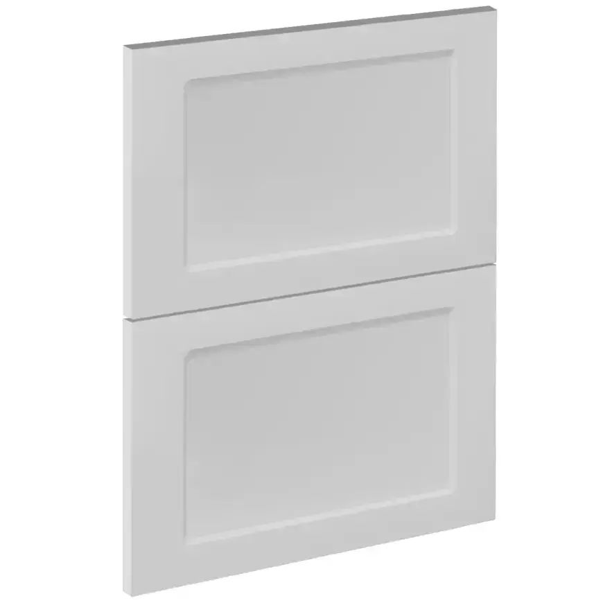 Čelo skrinky Luxeo F15-D60S2_D60S2+1_D60IN-AX rám white
