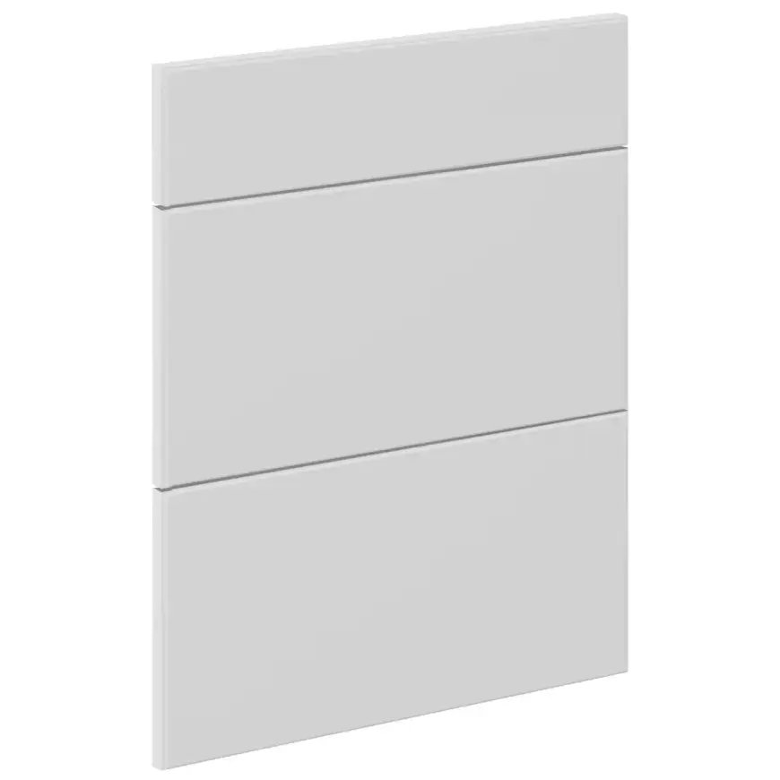 Čelo skrinky Luxeo F16-D60S3-AX tenký rám white