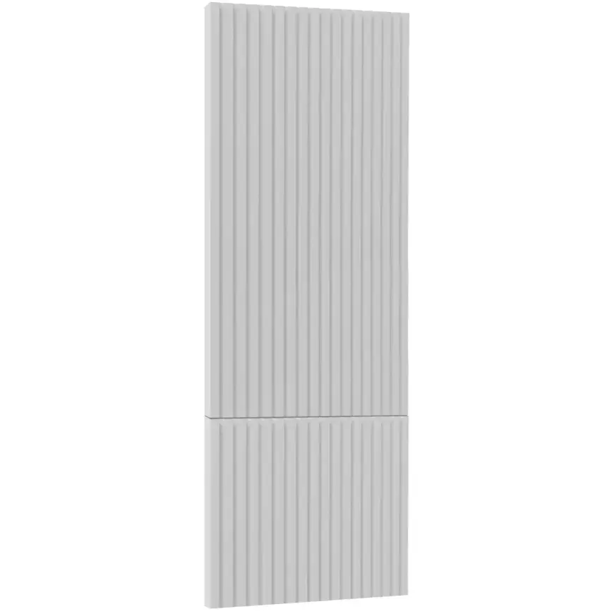 Čelo skrinky Luxeo F14-D60T-AX ryfla white