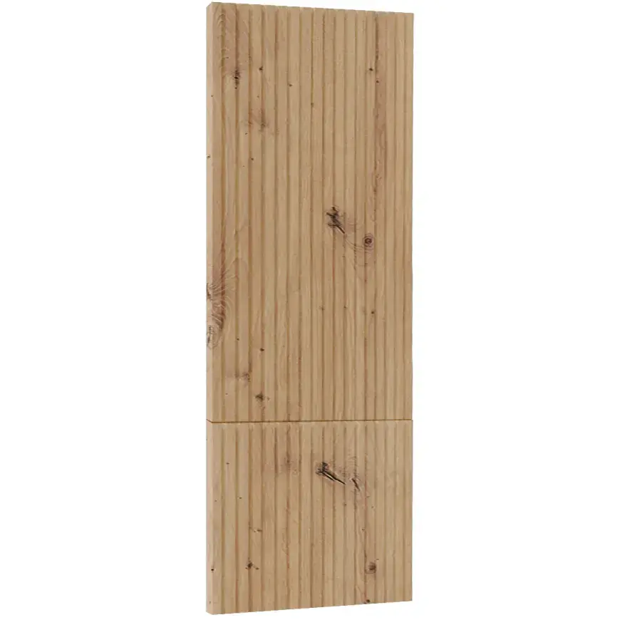 Čelo skrinky Luxeo F14-D60T-AX ryfla dub