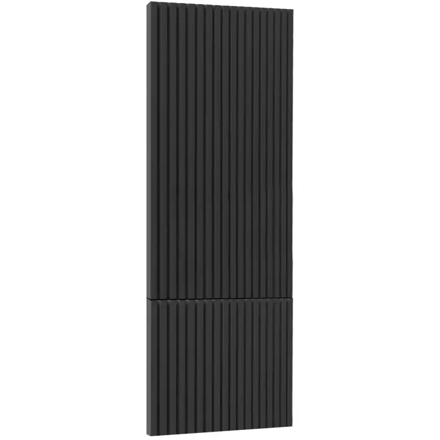 Čelo skrinky Luxeo F14-D60T-AX ryfla black