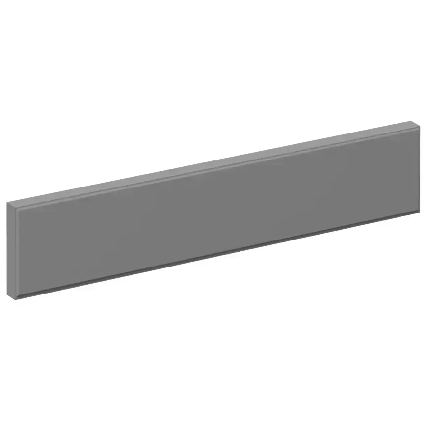 Čelo skrinky Luxeo F16-D60ZK tenký rám grey