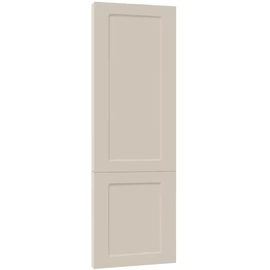 Čelo skrinky Luxeo F15-D60ZL_D60R rám kašmír