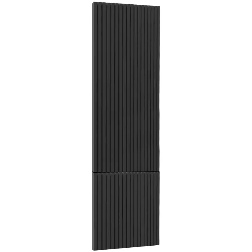 Čelo skrinky Luxeo F14-D40SP ryfla black
