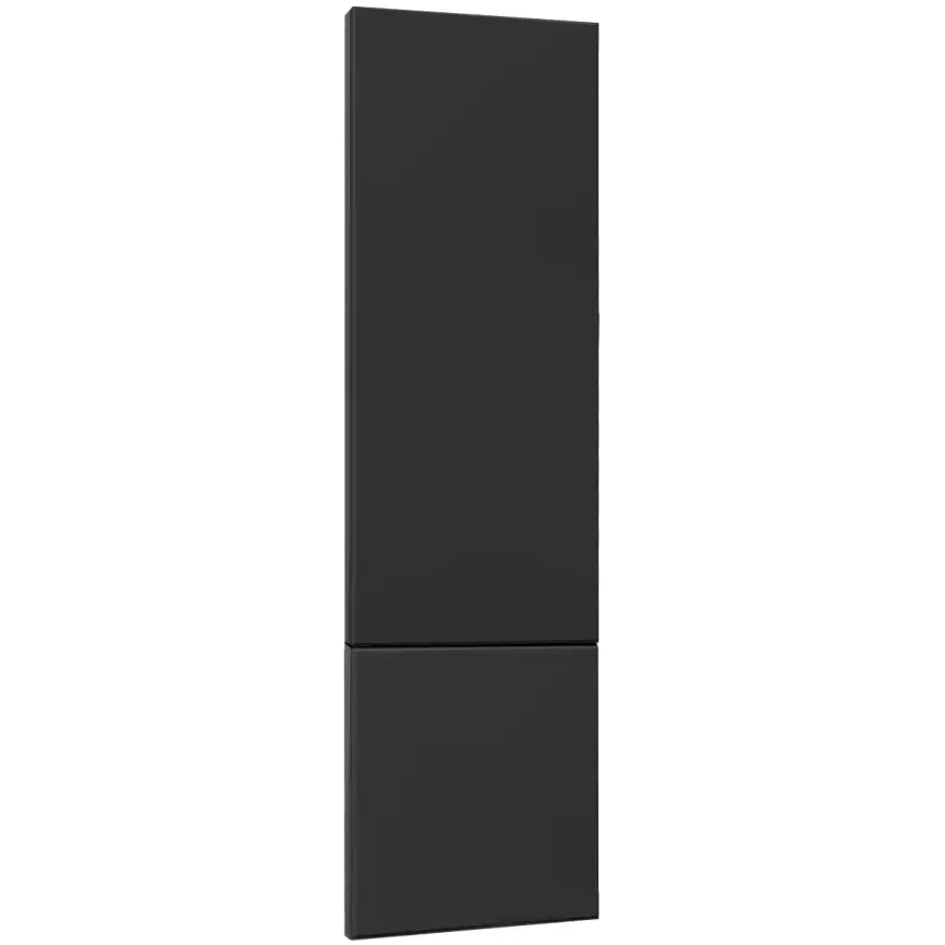 Čelo skrinky Luxeo F16-D40SP tenký rám black