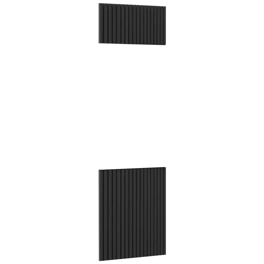 Čelo skrinky Luxeo F14-D60PM ryfla black