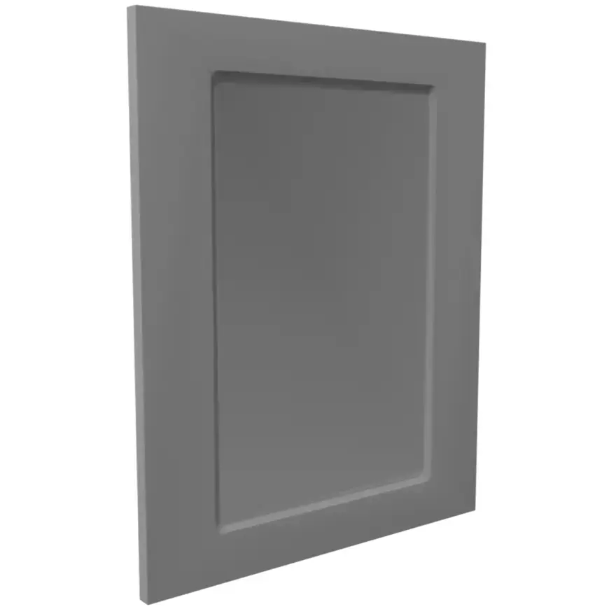 Čelo skrinky Luxeo F15-D60ZS-AX rám dark grey