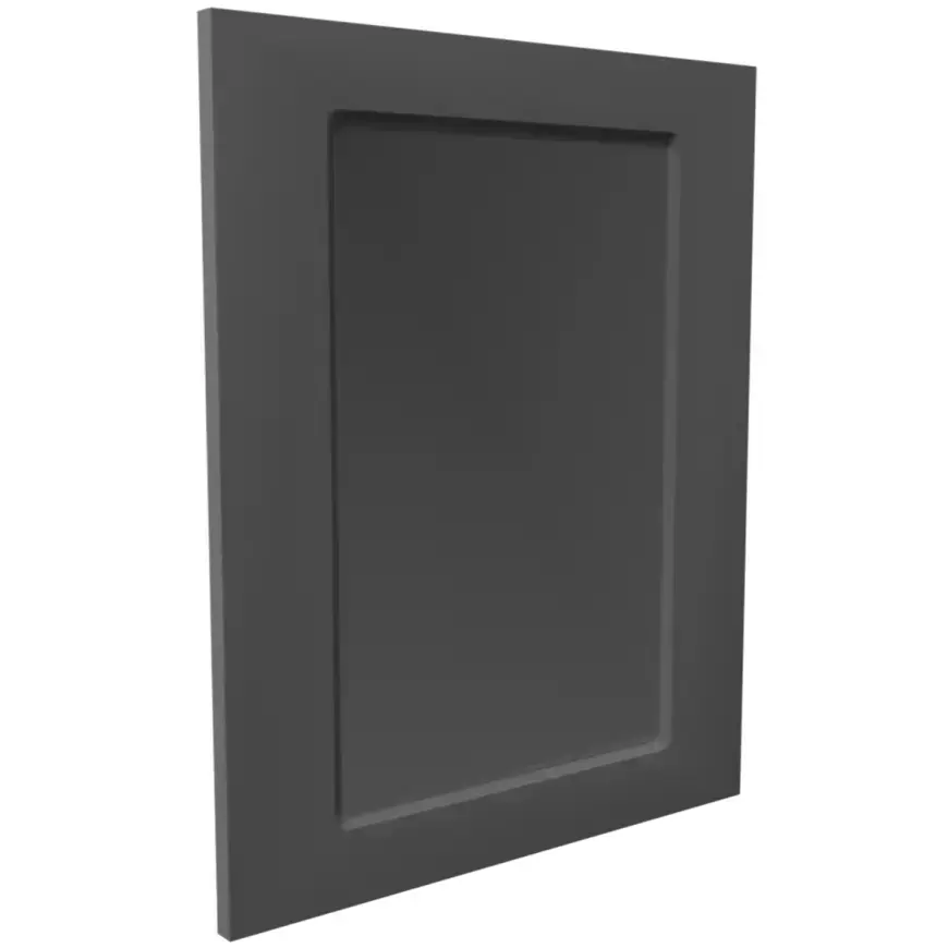 Čelo skrinky Luxeo F15-D60ZS-AX rám black