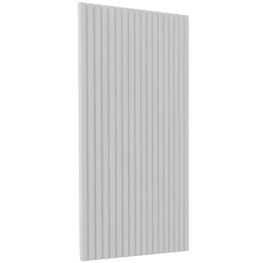 Čelo skrinky Luxeo F14-D45FZW ryfla white
