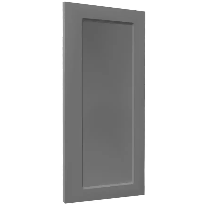 Čelo skrinky Luxeo F15-D45FZW rám dark grey