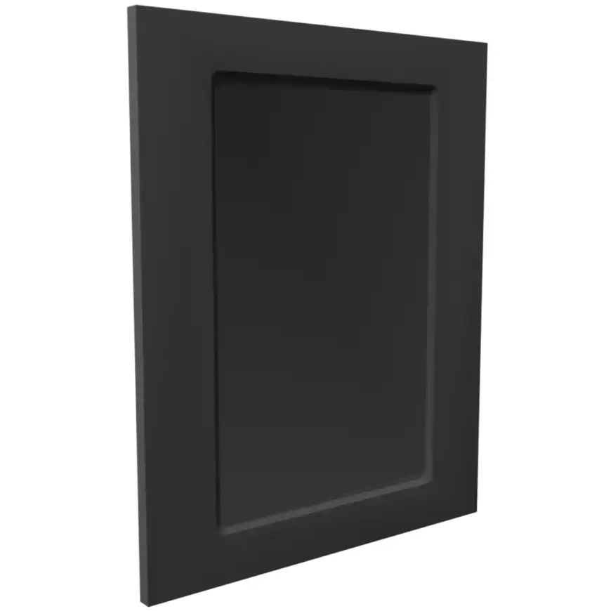 Čelo skrinky Luxeo F15-D60FZW rám black