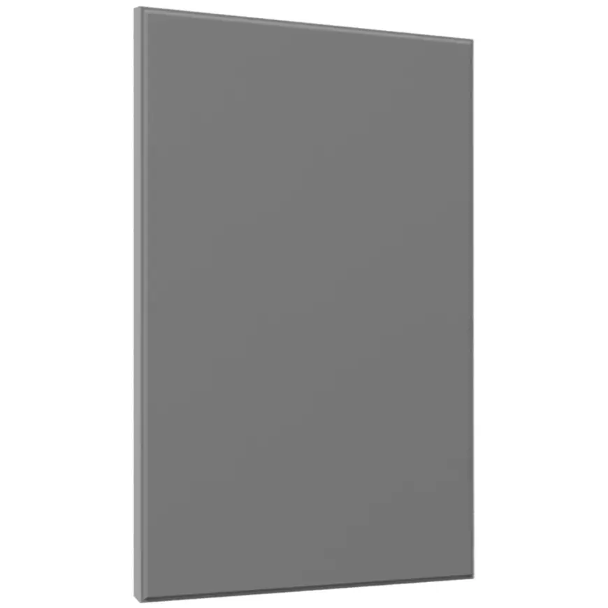 Čelo skrinky Luxeo F16-D60FZW tenký rám grey