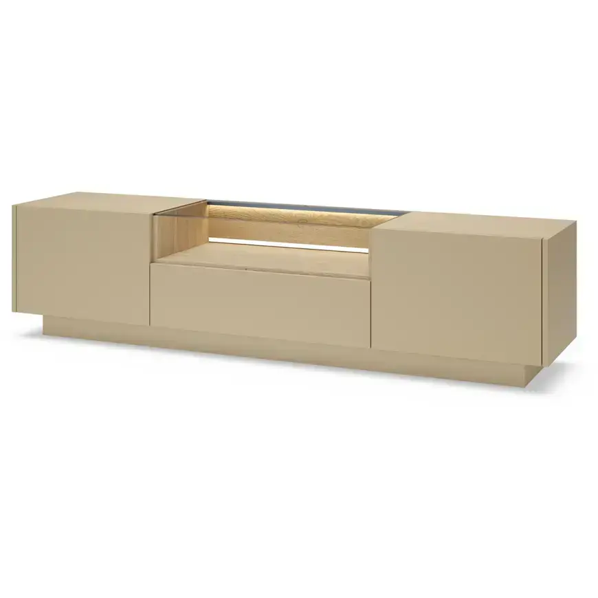 TV stolík Hiro Cocoa E 176 2d1s cocoa