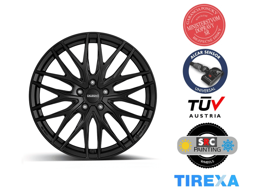 DEZENT KY black 7.00x17 5x108.00 ET40.5