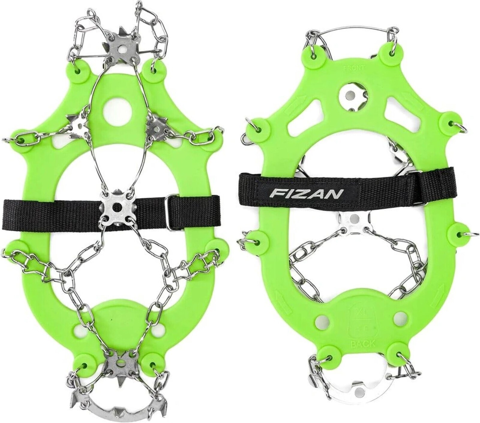Fizan CRAMPOS ICE / SNOW veľkosť /45 -48 / zelené 8056420783278