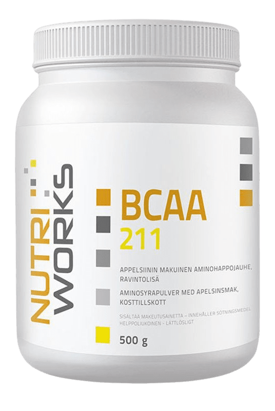 NUTRIWORKS BCAA 2:1:1 pomaranč 500 g