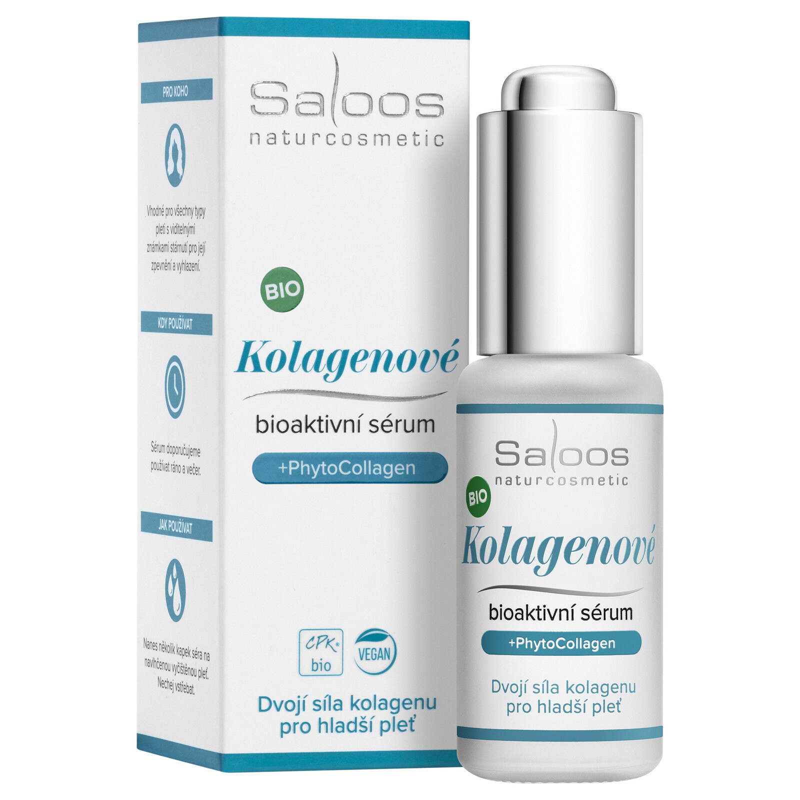 SALOOS Kolagénové bioaktívne sérum 20 ml