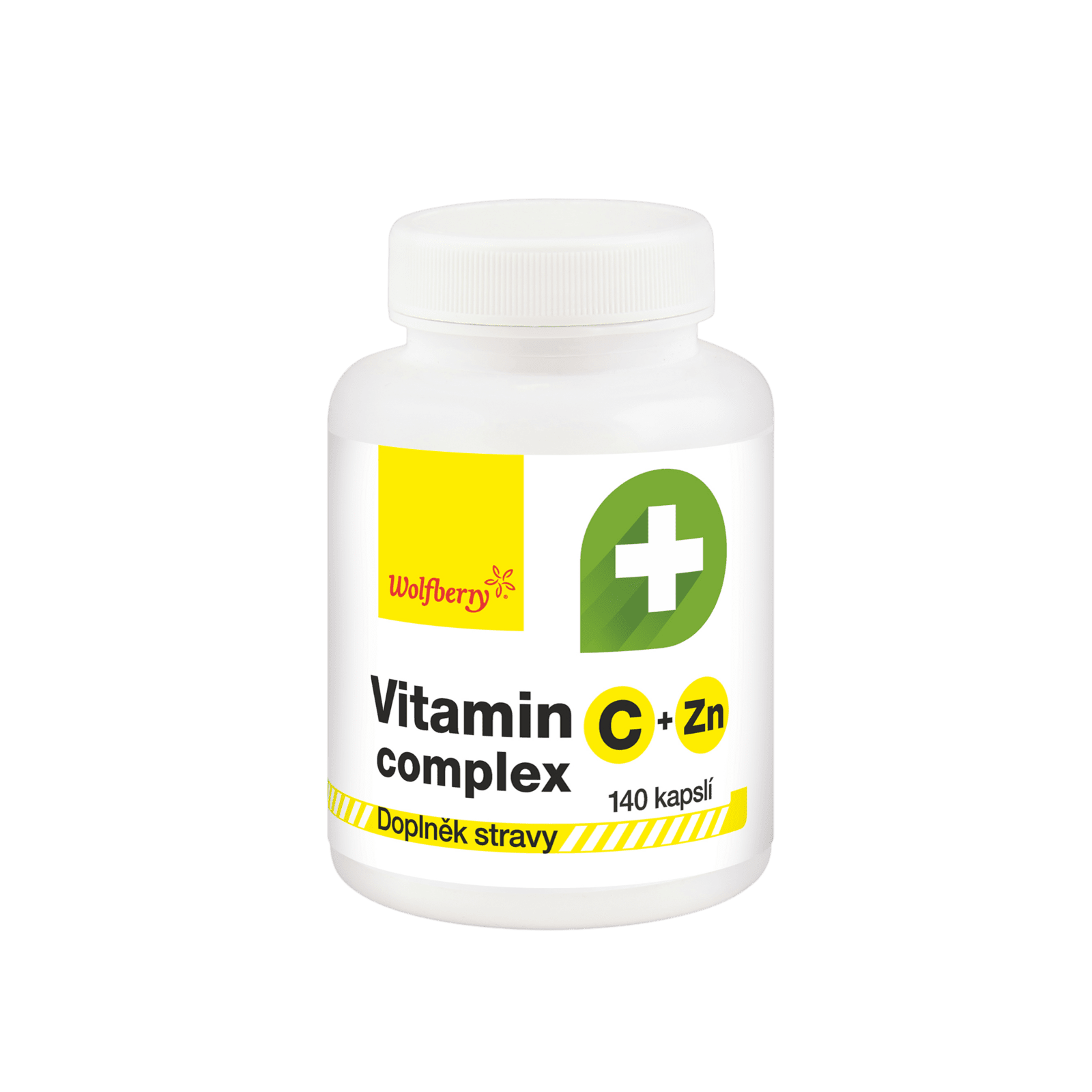 WOLFBERRY Vitamín C + zinok komplex kapsuly 140 kapsúl
