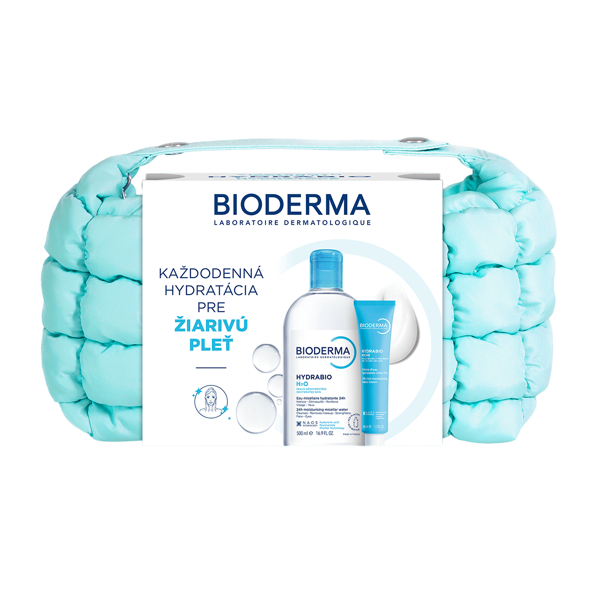 BIODERMA Hydrabio darčekový balíček pre dehydrovanú pleť 500 ml