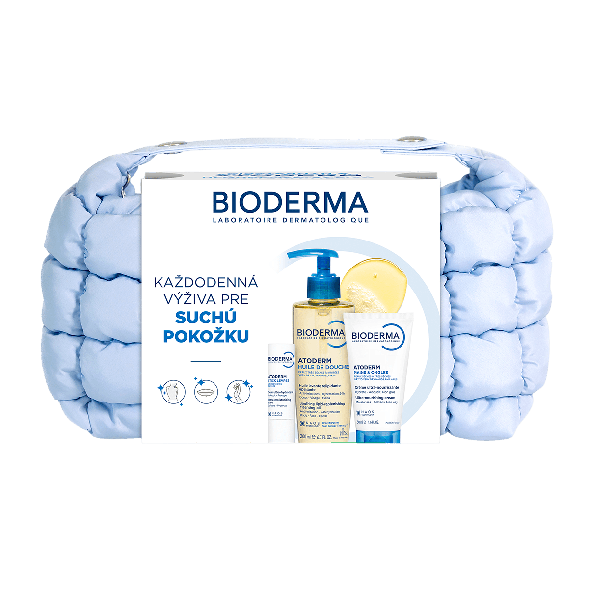 BIODERMA Atoderm darčekový balíček pre suchú pokožku 200 ml