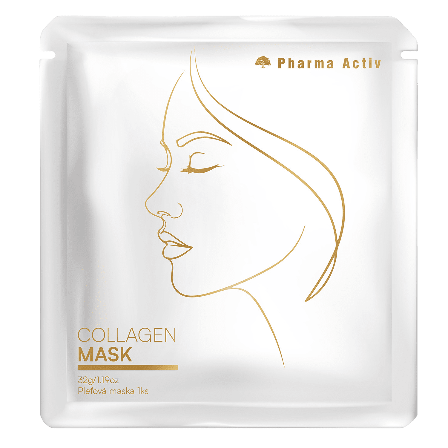 PHARMA ACTIV Kolagénová maska 32 g