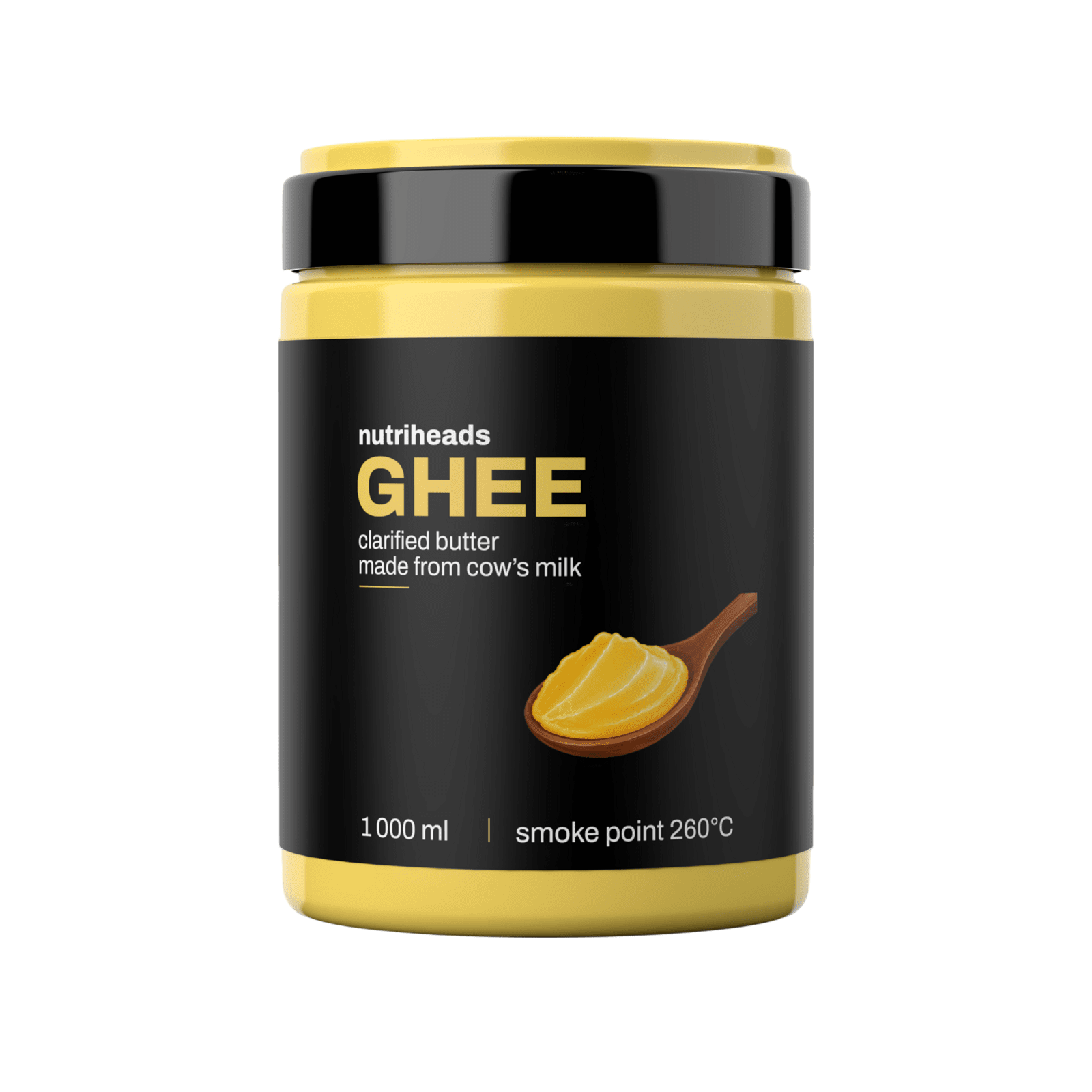 NUTRIHEADS Ghee prepustené maslo 1000 ml