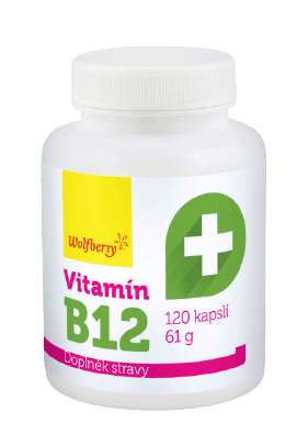 WOLFBERRY Vitamín B12 120 kapsúl