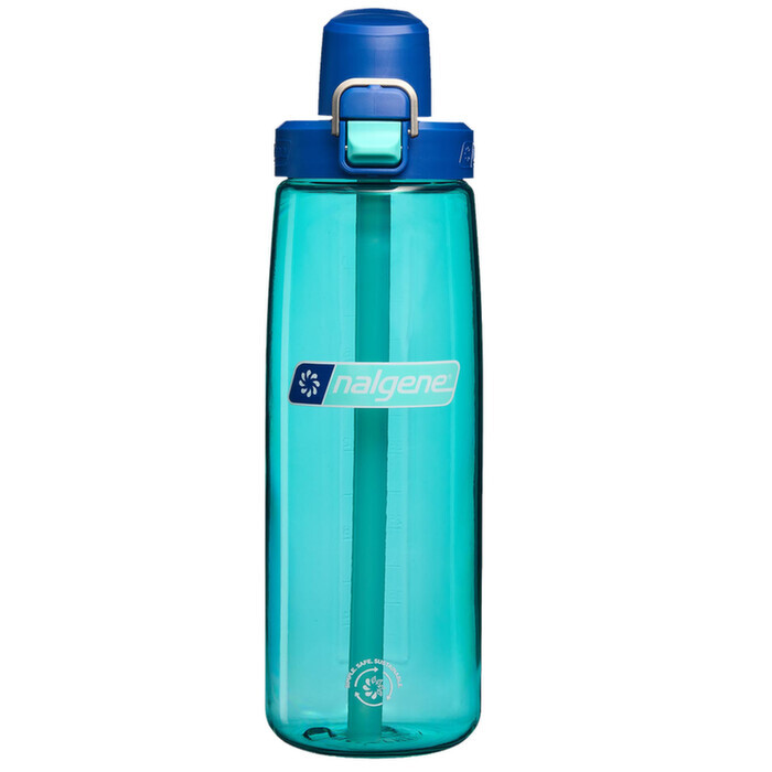 Nalgene Nalgen Straw bottle Blue Aqua, w. Dark Blue Cap Veľkosť: OneSize