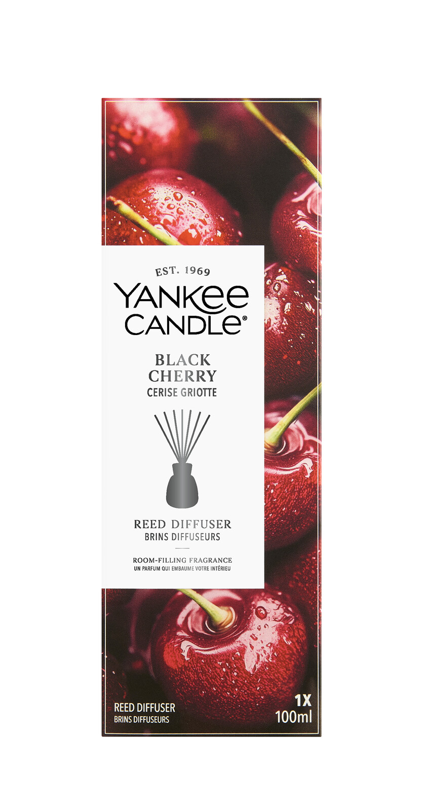 Yankee Candle Difúzer Signature Black Cherry Reed Difusser 100 ml