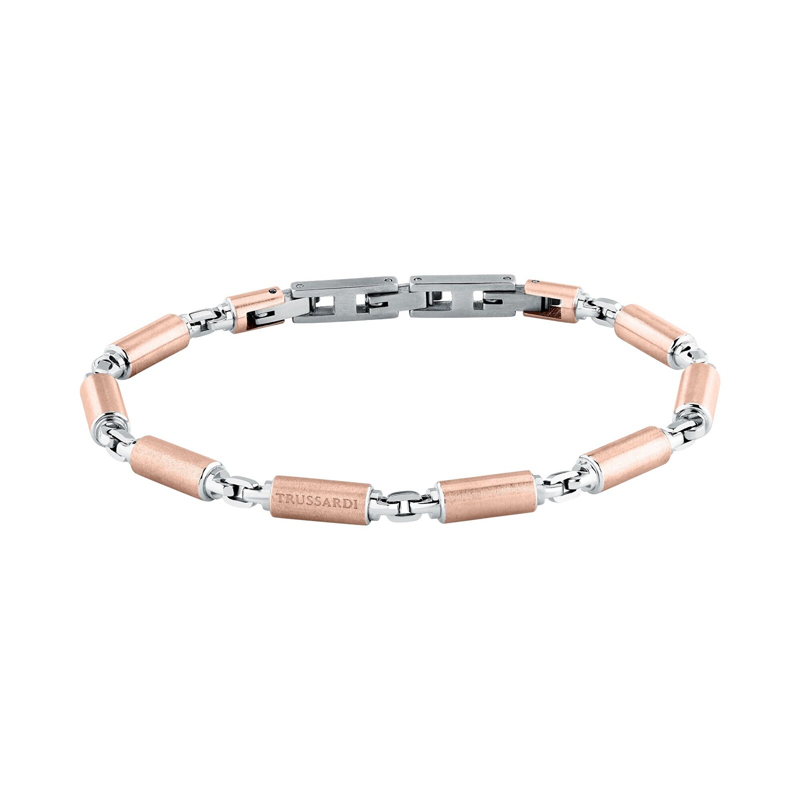 Trussardi Bicolor pánsky náramok z ocele T-Steel TJAXV62