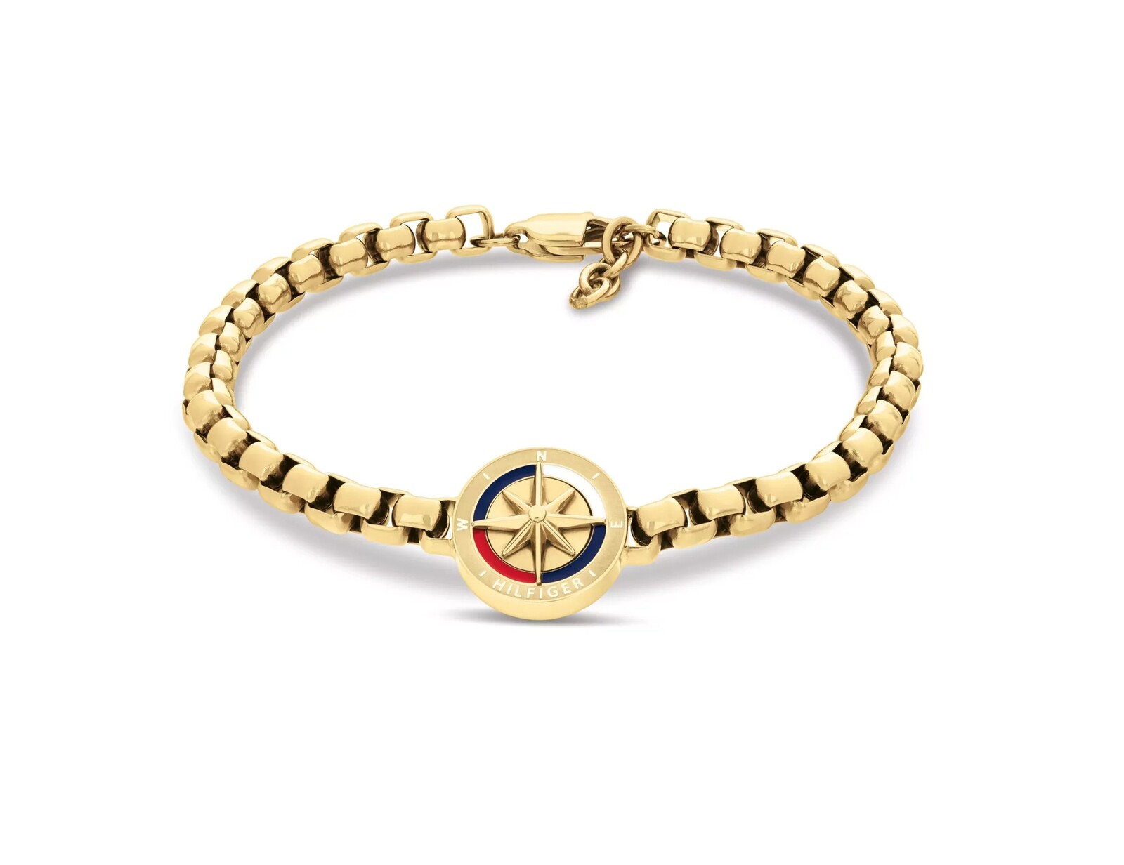 Tommy Hilfiger Pánsky pozlátený náramok Compass 2790727