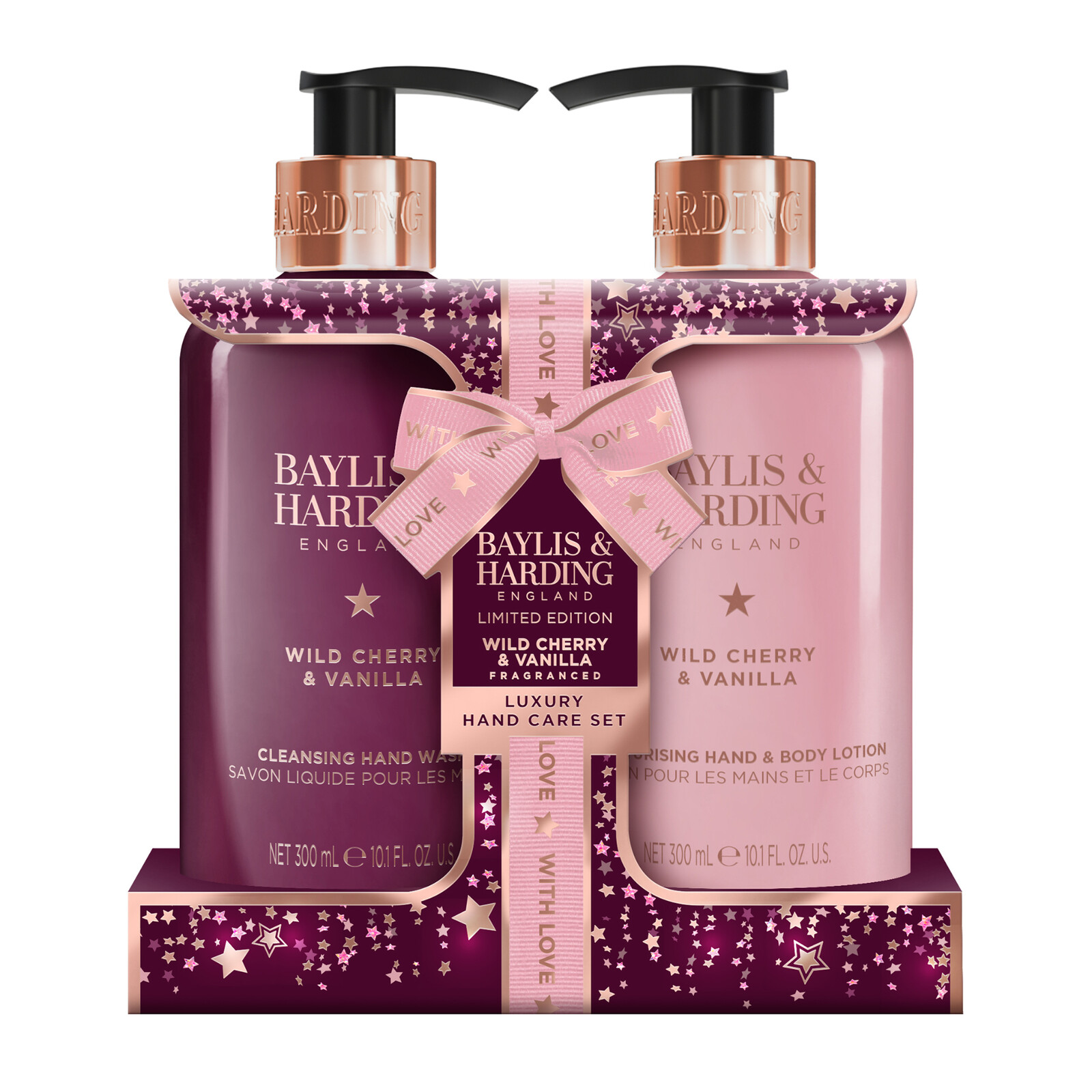Baylis & Harding Darčeková sada starostlivosti o ruky Wild Cherry & Vanilla 2 ks
