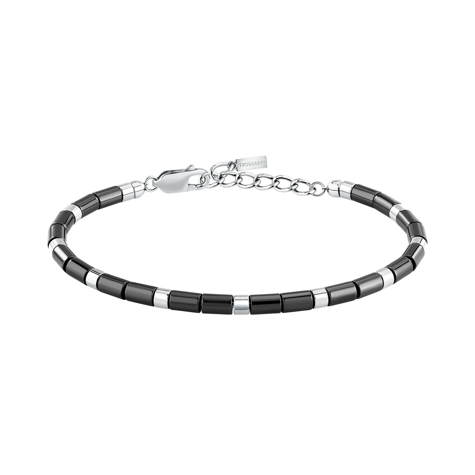 Trussardi Keramický korálkový náramok pre mužov T-Ceramic TJAXE06
