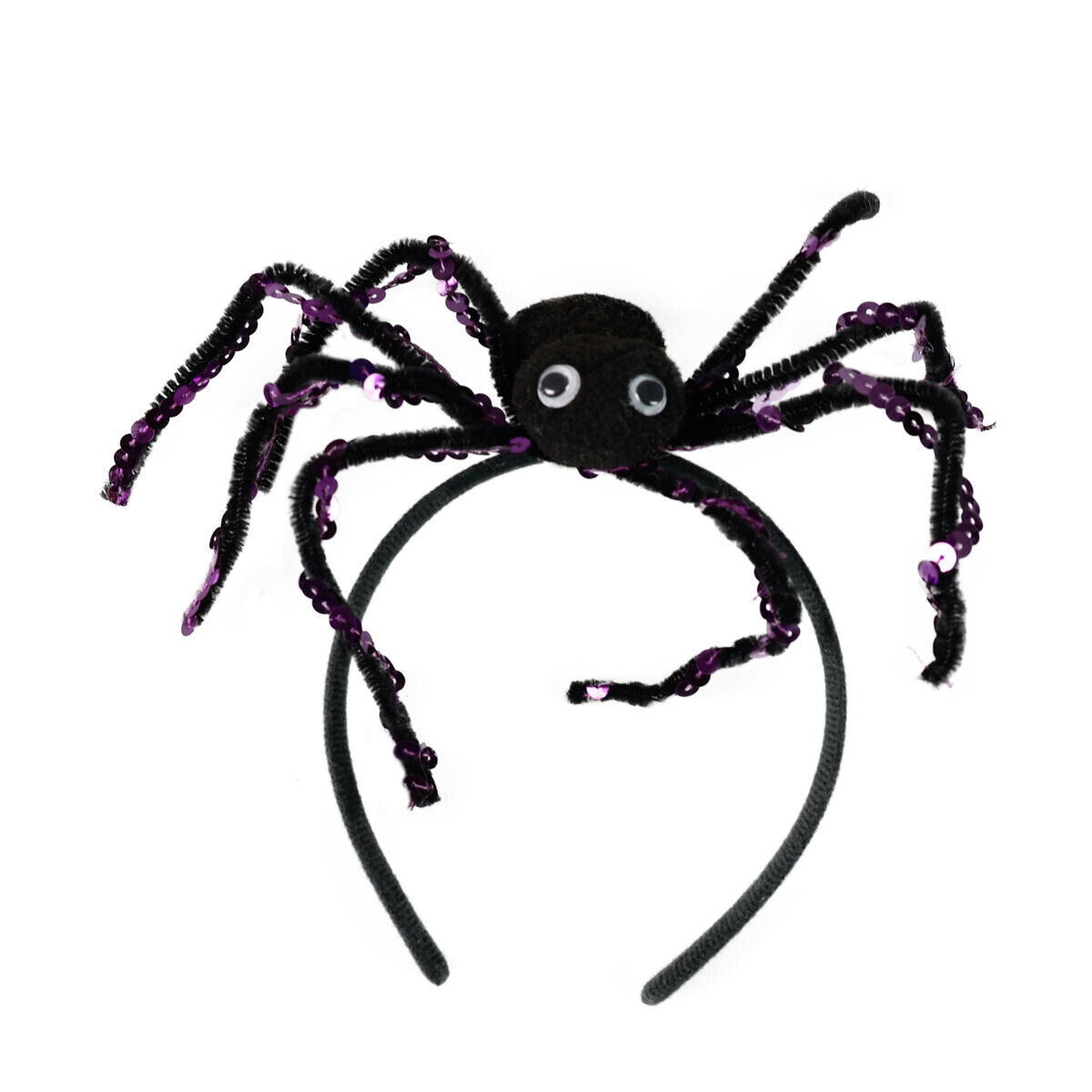 Rappa Čelenka halloween s čiernym pavúkom