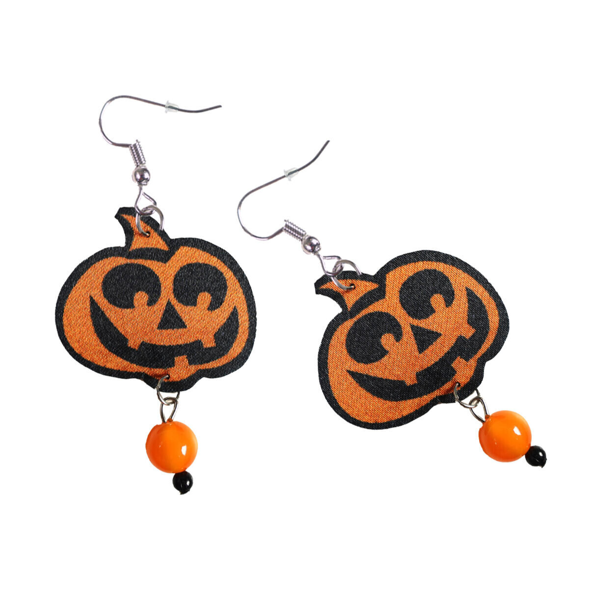 Rappa Náušnice tekvica Halloween