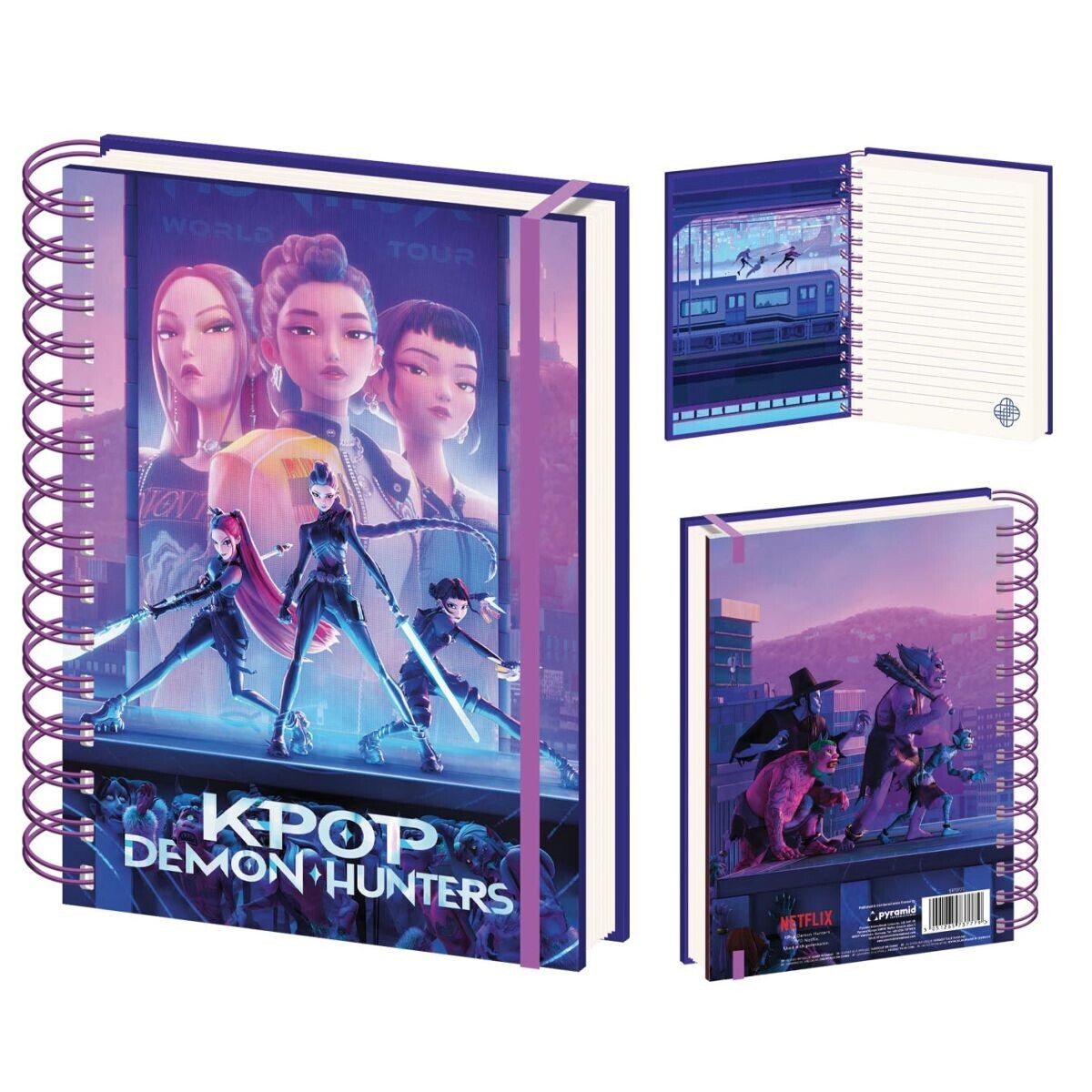 Pyramid International K-pop Demon Hunters blokov A5 DPL10