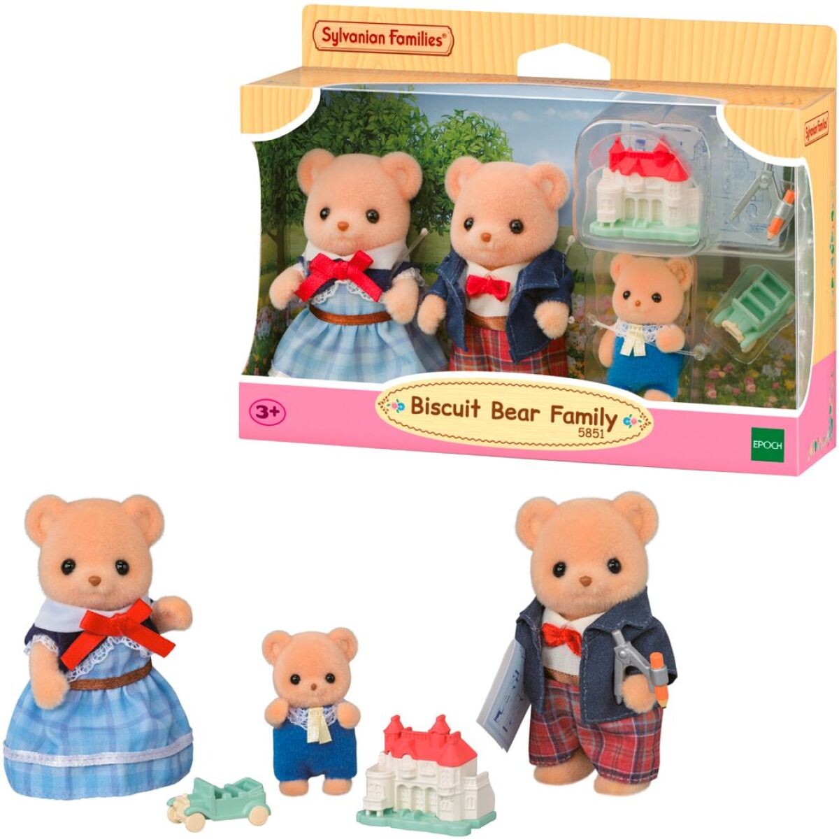Sylvanian Families Rodina sušienkových medvedíkov