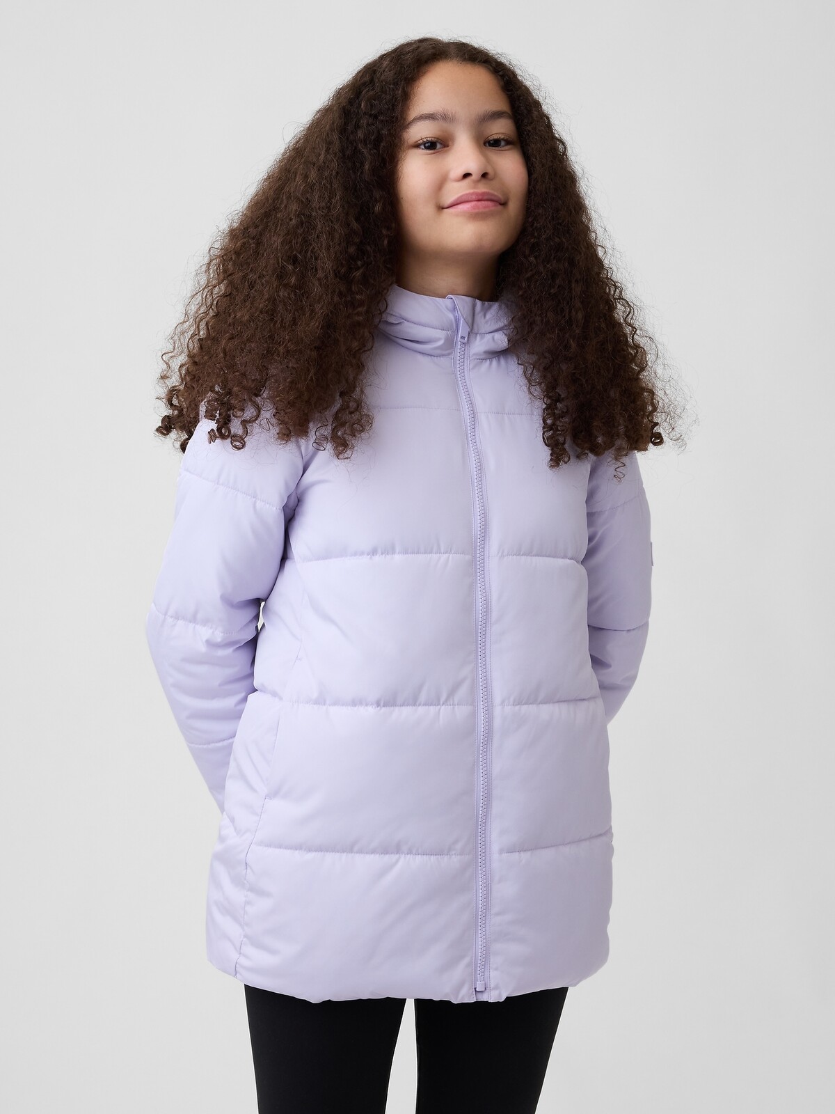 Detská prešívaná parka GAP - dievčenská