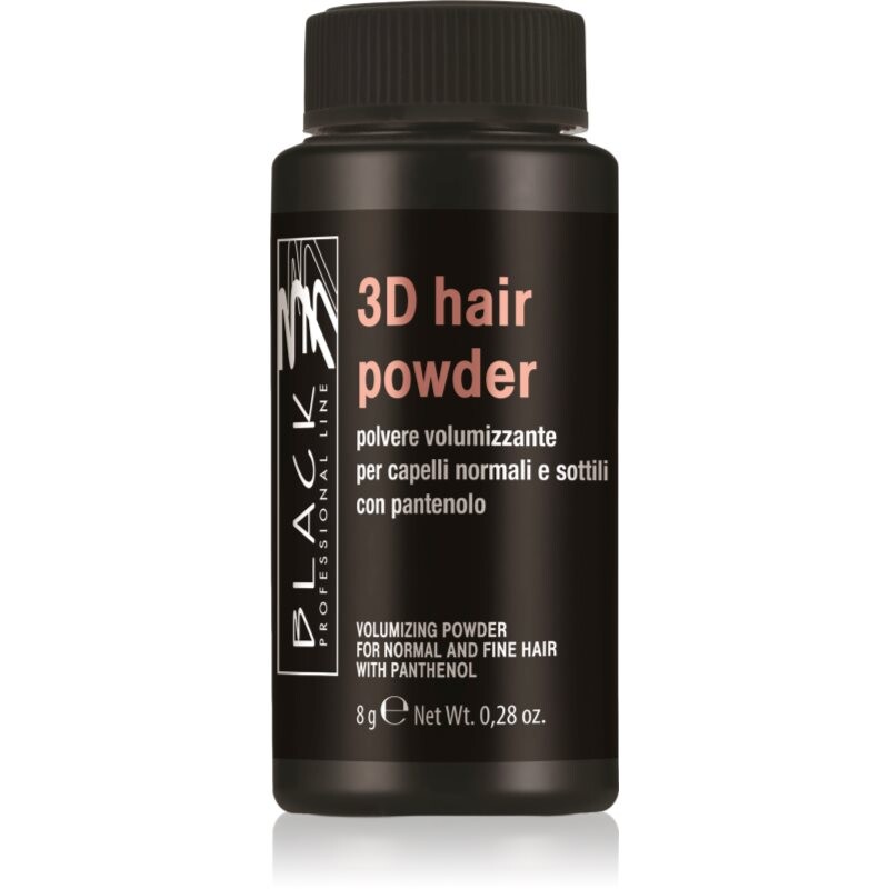 Black Professional Line 3D hair powder púder na vlasy pre objem 8 g
