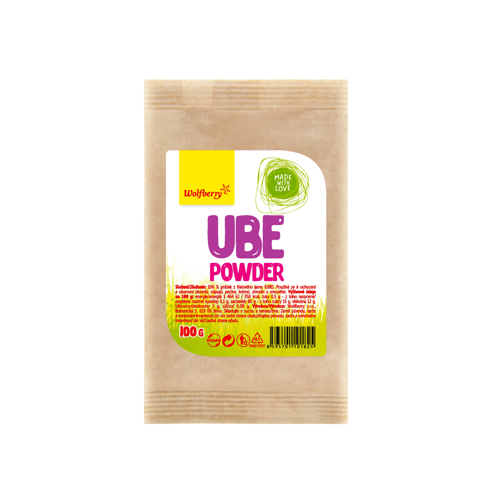 WOLFBERRY UBE prášok (fialový jam) 100 g