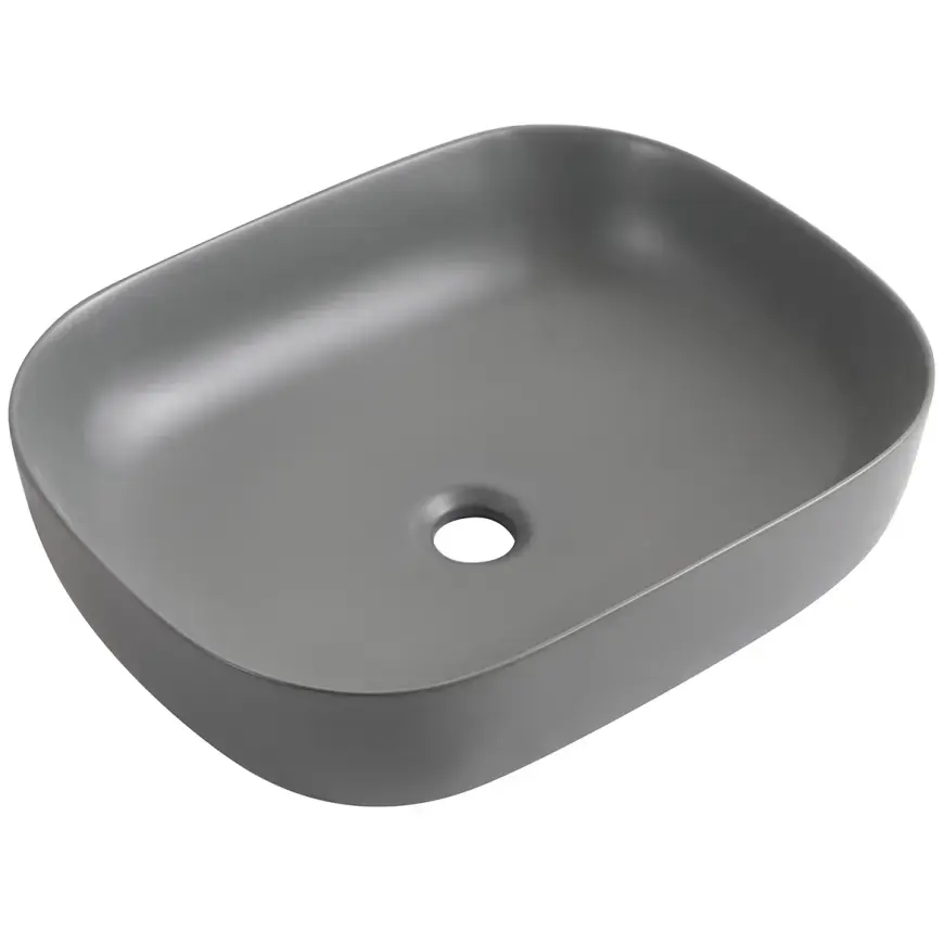 Umývadlo na dosku Larss grey matt 49