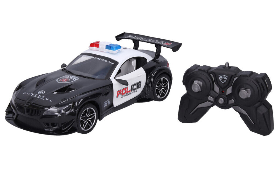 Auto policajné RC na diaľkové ovládanie 26cm
