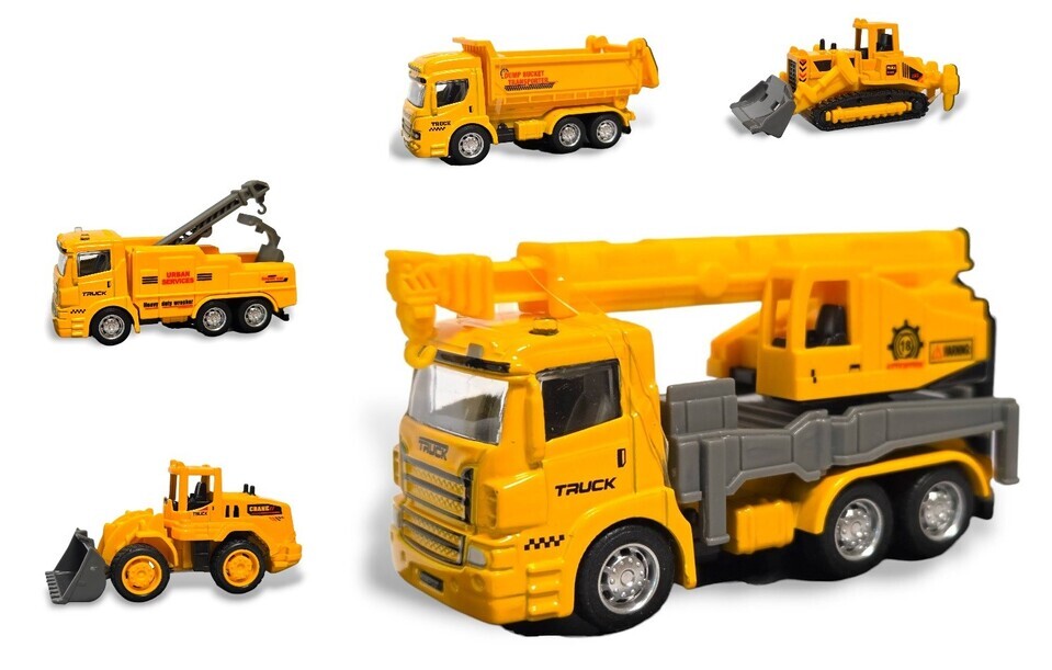 Auto stavebné 8,5cm mix druhov