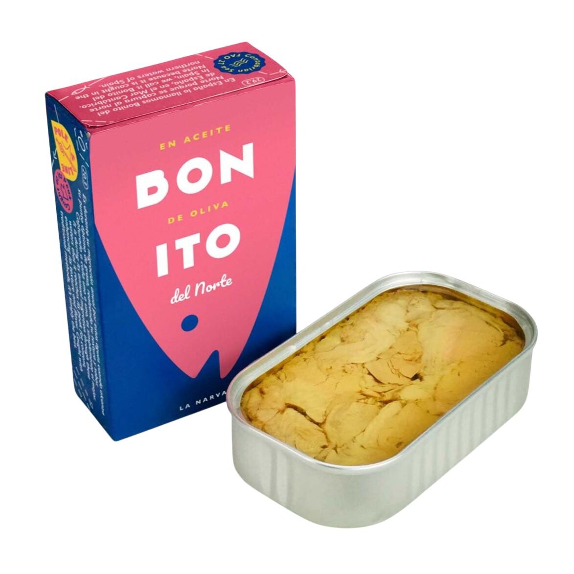 Biely tuniak Bonito del Norte 120 ml, v olivovom oleji, La Narval
