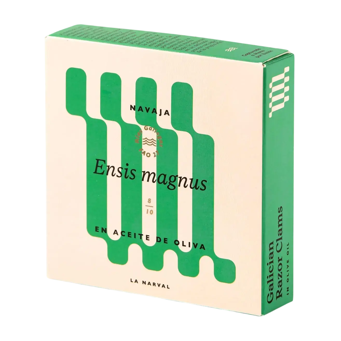 Galícijské nožovky 120 ml, 8-10 ks v olivovom oleji, La Narval