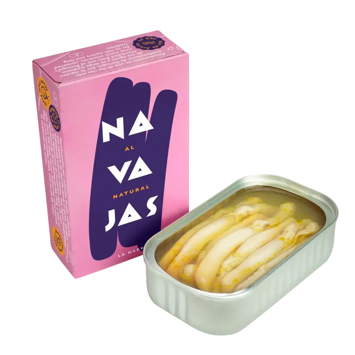 Nožovky 120 ml, 8-10 ks v morskej vode, La Narval