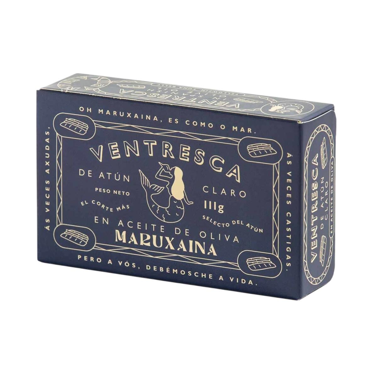 Brušné filety z tuniaka žltoplutvého 120 ml, v olivovom oleji, Maruxaina